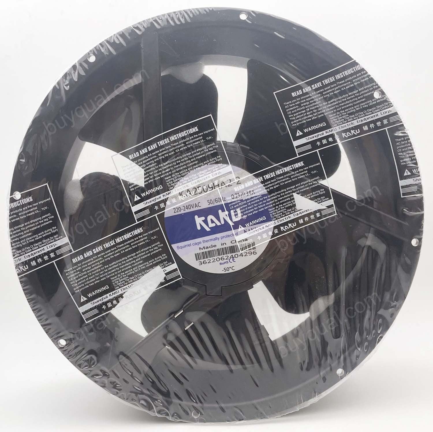 KAKU KA2509HA2-2 220/240V 0.23/0.34A Cooling Fan