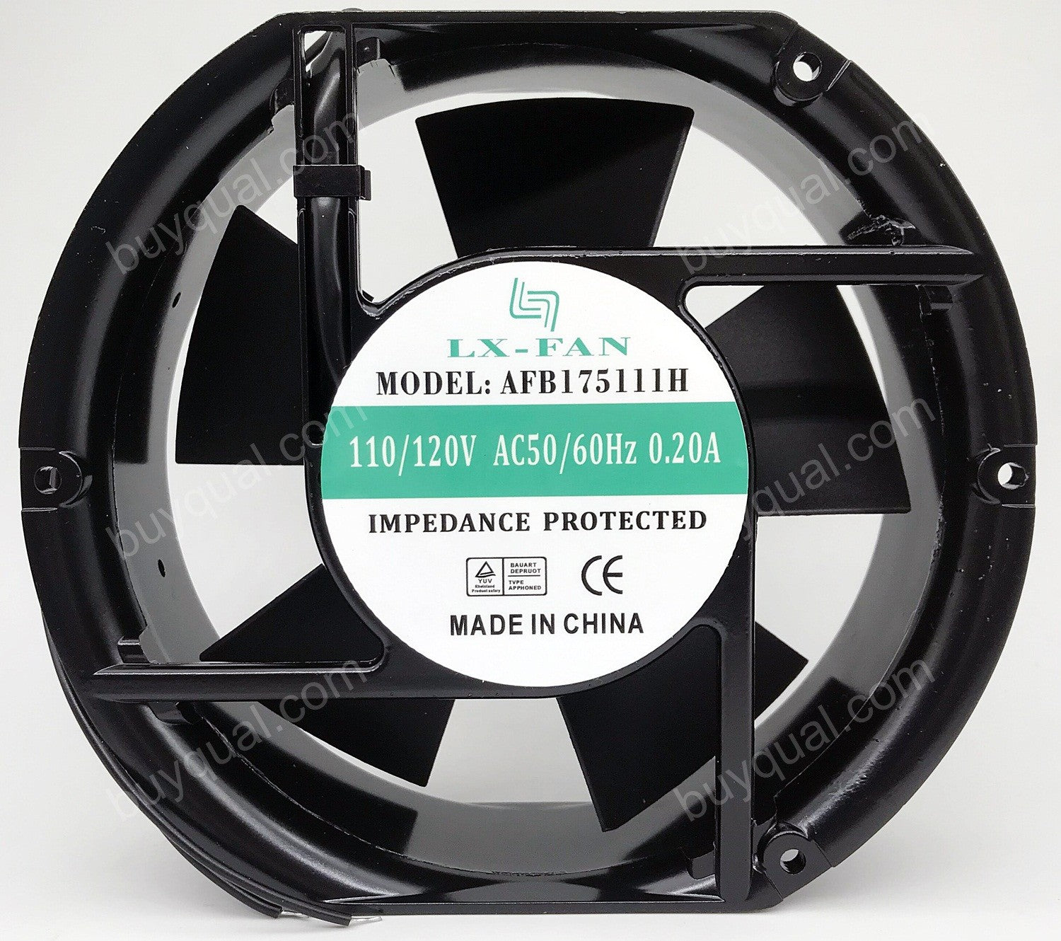 LX-FAN AFB175111H 110/120V 0.20A 2wires cooling fan