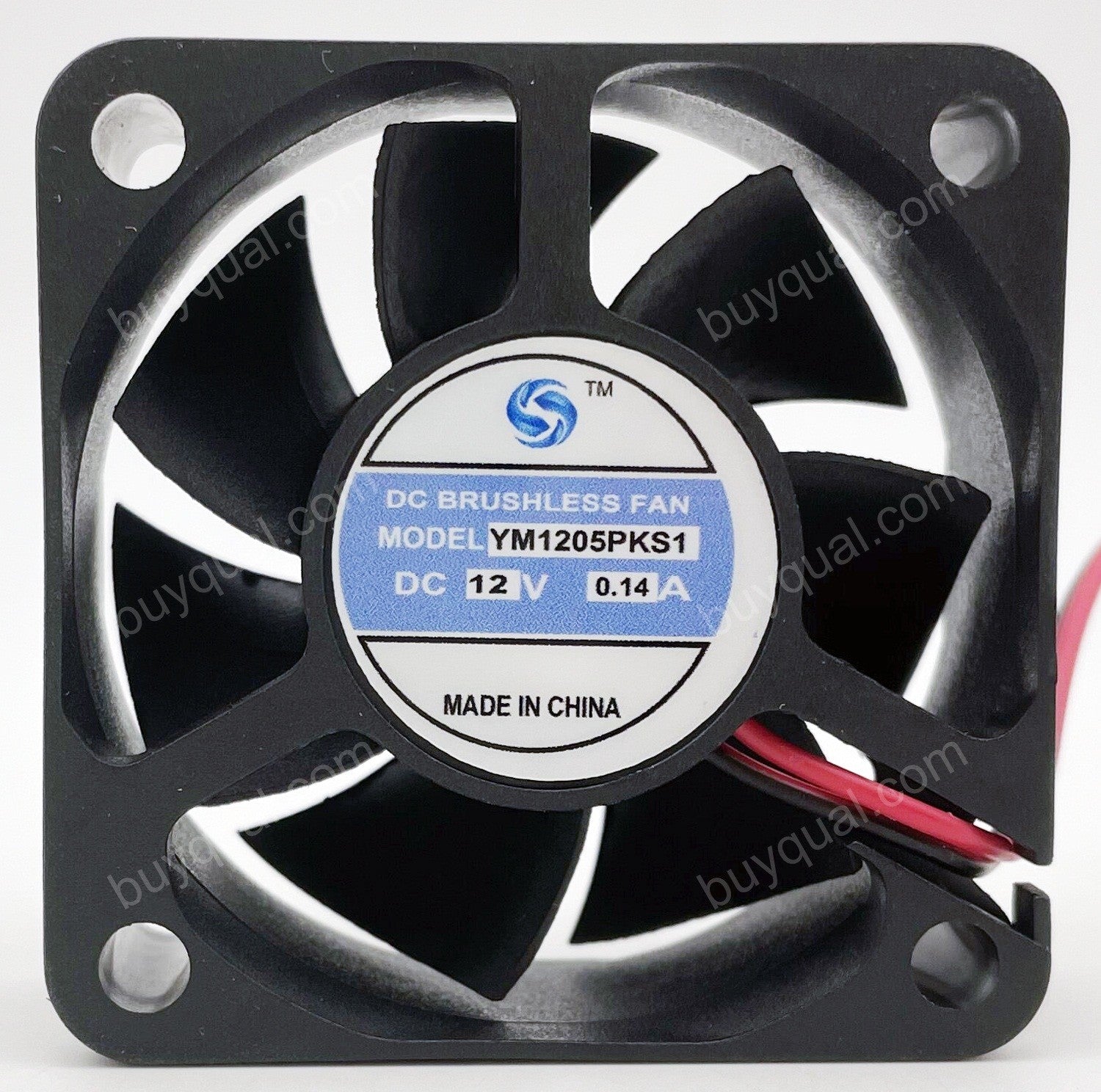 M YM1205PKS1 12V 0.14A 2wires cooling fan