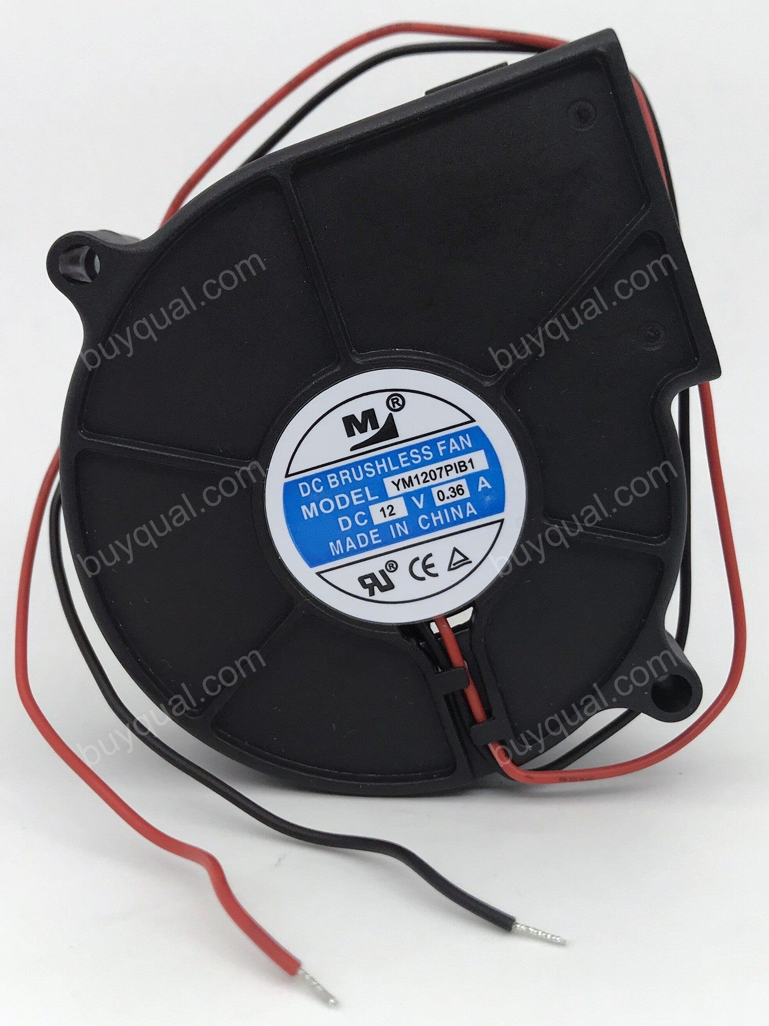 M YM1207PIB1 12V 0.36A 2wires Cooling Fan