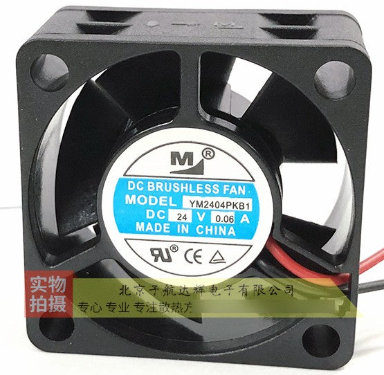 M YM2404PKB1 24V 0.08A 2wires cooling fan