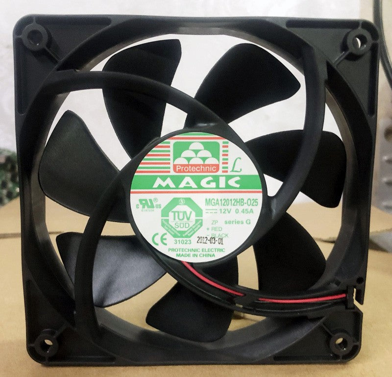 MAGIC MGA12012HB-O25 MGA12012HB-025 12V 0.45A 2wires cooling fan