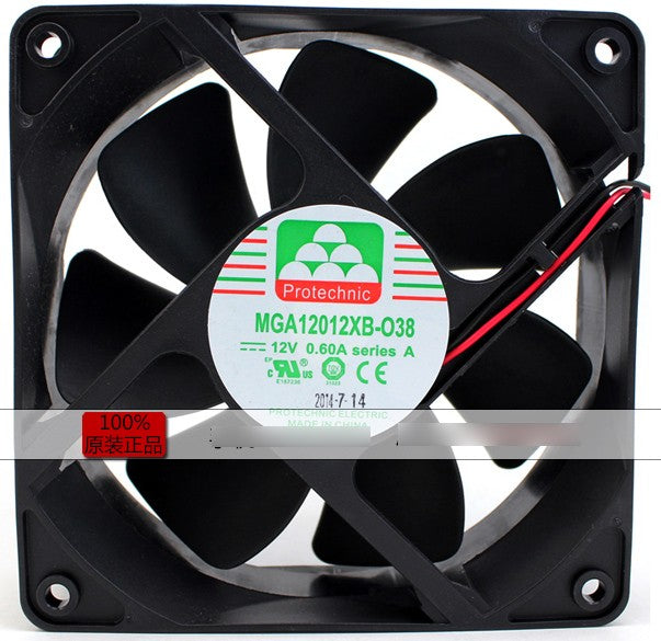 MAGIC MGA12012XB-O38 12V 0.60A 2wires cooling fan