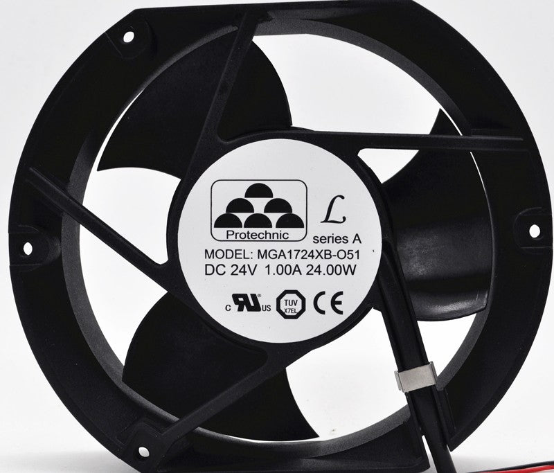 MAGIC MGA1724XB-O51 MGA1724XB-051 24V 1A 24W 2wires cooling fan
