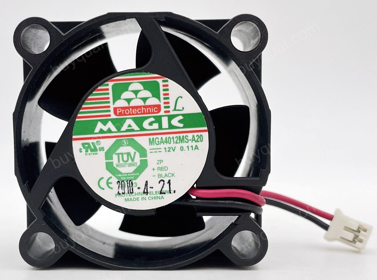 Magic MGA4012MS-A20 12V 0.11A 2wires Cooling Fan