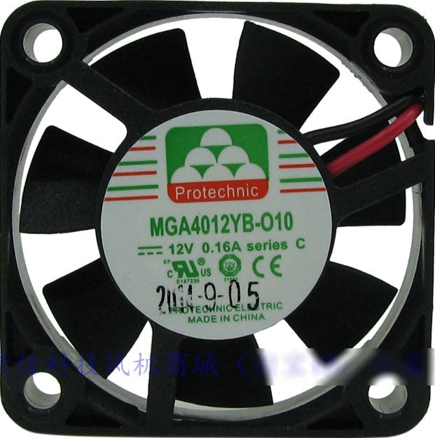 MAGIC MGA4012YB-O10 12V 0.16A 2wires cooling fan
