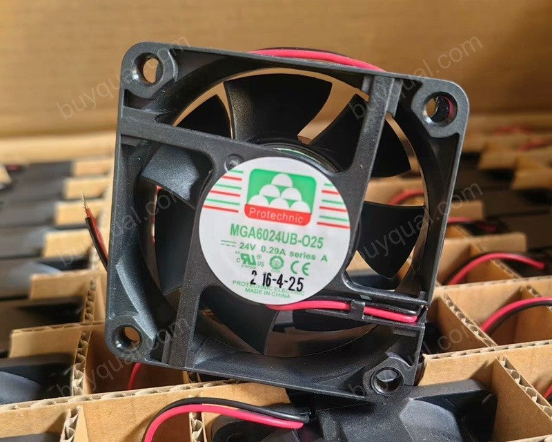 MAGIC MGA6024UB-O25 MGA6024UB-025 24V 0.29A 2wires Cooling Fan