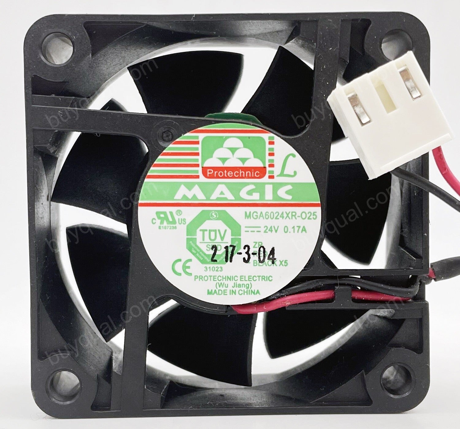 MAGIC MGA6024XR-O25 MGA6024XR-025 24V 0.17A 2wires cooling fan