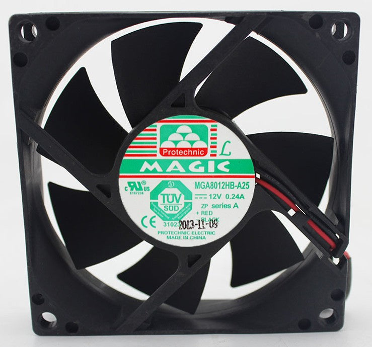 Magic MGA8012HB-A25 12V 0.24A 2wires Cooling Fan