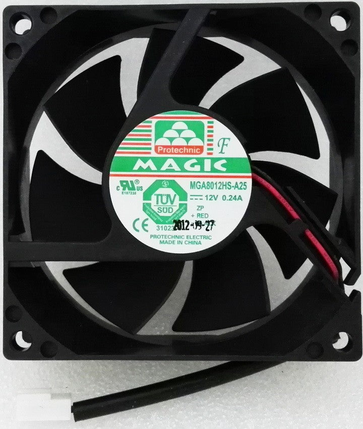 Magic MGA8012HS-A25 12V 0.24A 2wires Cooling Fan