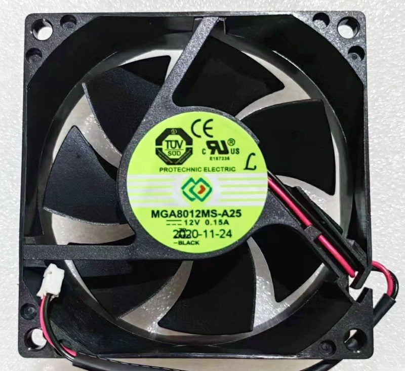 MAGIC MGA8012MS-A25 12V 0.15A 2wires cooling fan