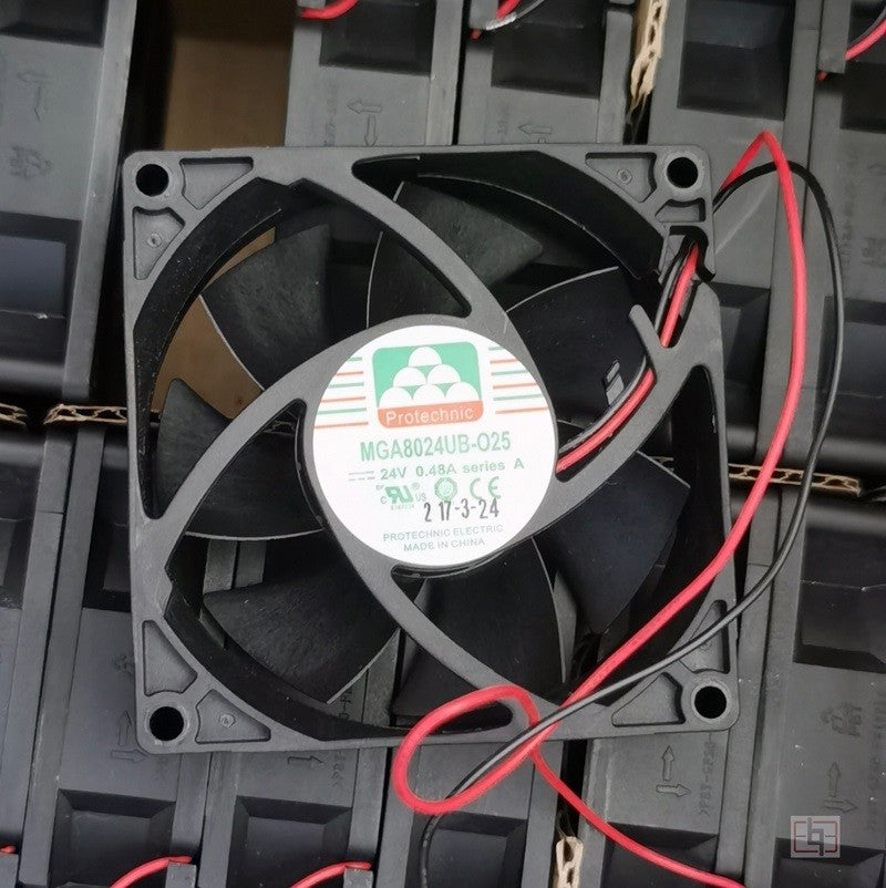 Magic MGA8024UB-025 MGA8024UB-O25 24V 0.48A 2wires Cooling Fan
