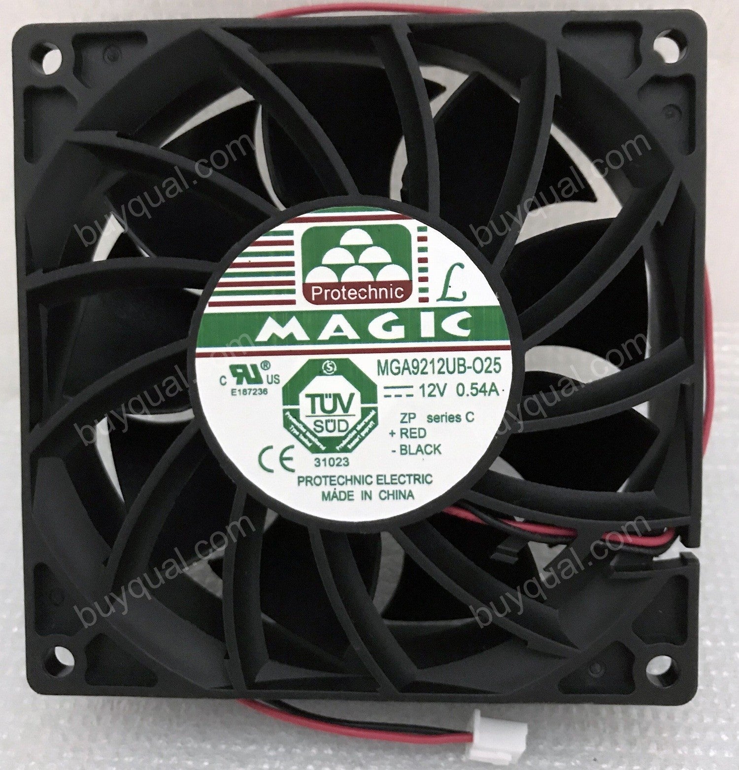 MAGIC MGA9212UB-O25 MGA9212UB-025 12V 0.54A 2wires cooling fan - New