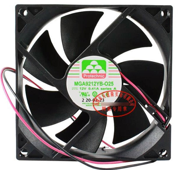 Magic MGA9212YB-O25 MGA9212YB-025 12V 0.41A 2wires Cooling Fan