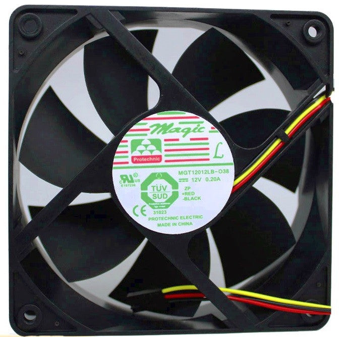 Magic MGT12012LB-038 12V 0.2A 3wires Cooling Fan