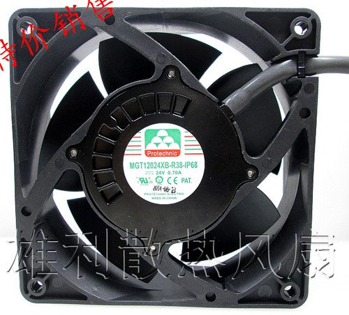 MAGIC MGT12024XB-R38-IP68 24V 0.70A fan