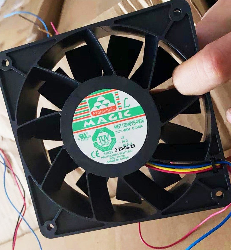 MAGIC MGT12048YB-W38 48V 0.54A 4wires cooling fan
