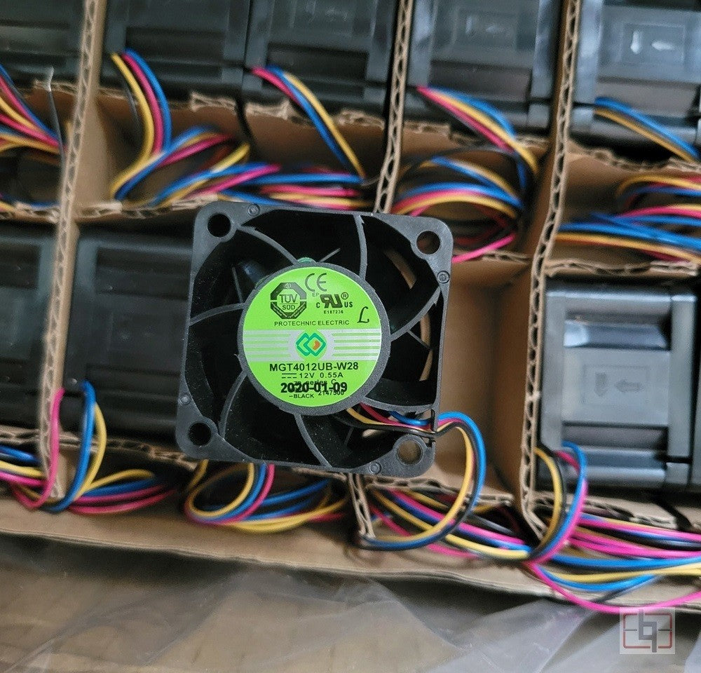 Magic MGT4012UB-W28 12V 0.55A 0.8A 4wires Cooling Fan