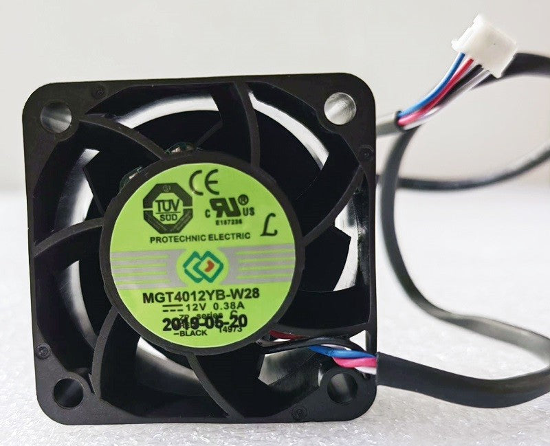 MAGIC MGT4012YB-W28 12V 0.38A 4wires cooling fan