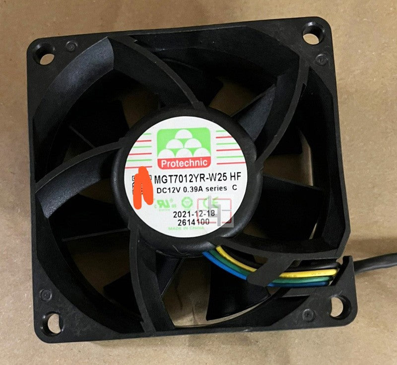 Magic MGT7012YR-W25 12V 0.39A 4wires Cooling Fan - Picture need