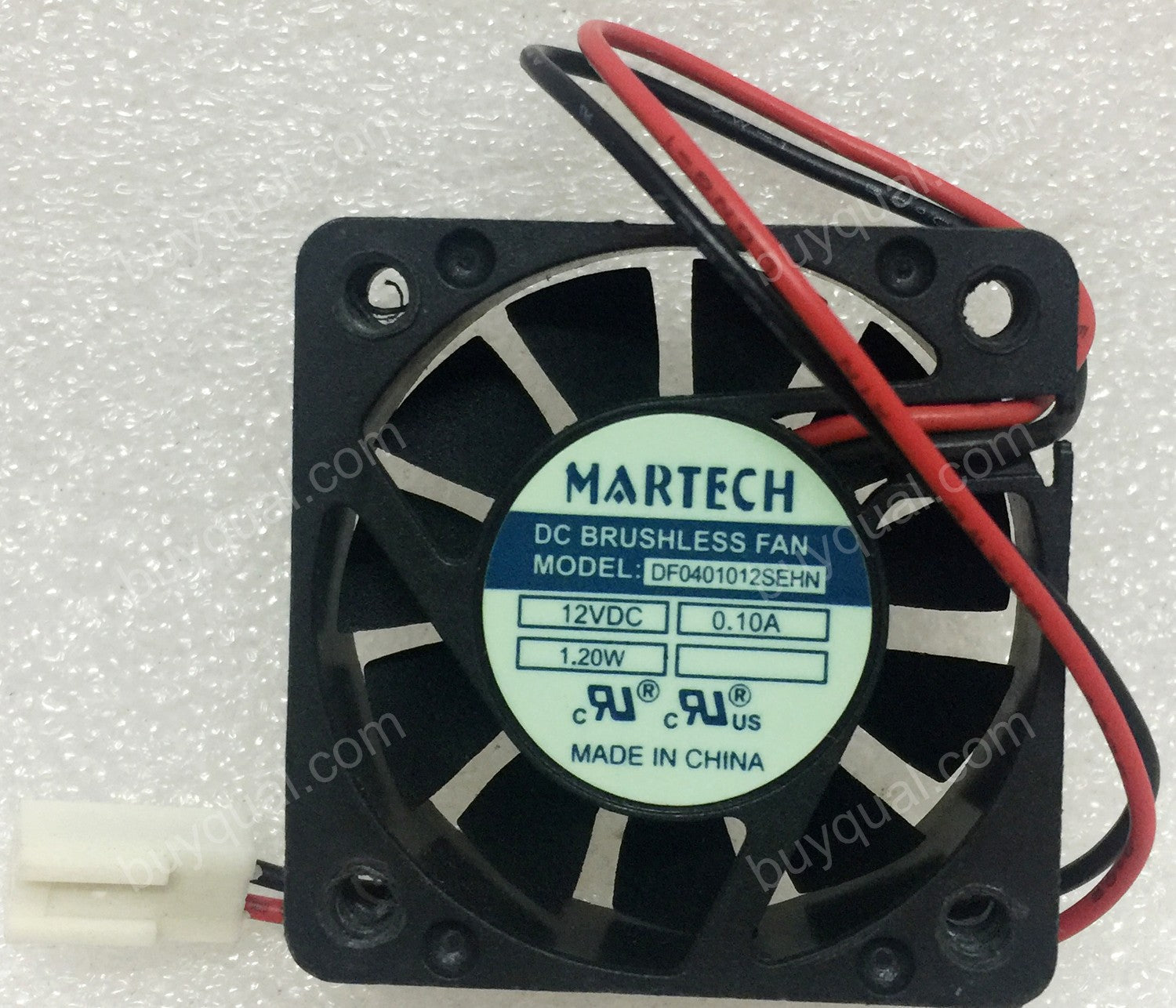 MARTECH 4010 DF0401012SEHN : 12V 0.1A 2wires cooling fan