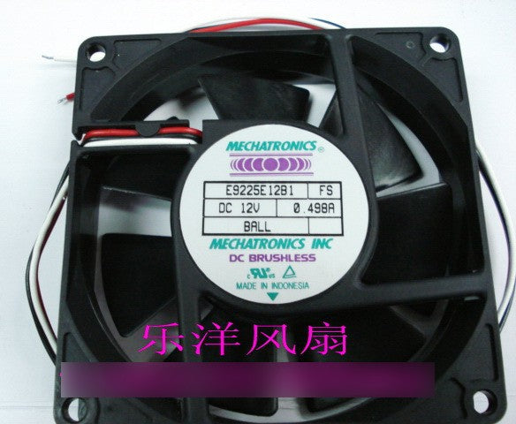 MECHATRONIC E9925E12B1 12V 0.498A 3wires cooling fan