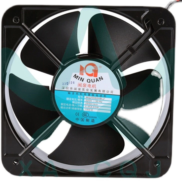 MINQUAN MQ20060HBL2 220V 0.38A 60W 2wires cooling Fan