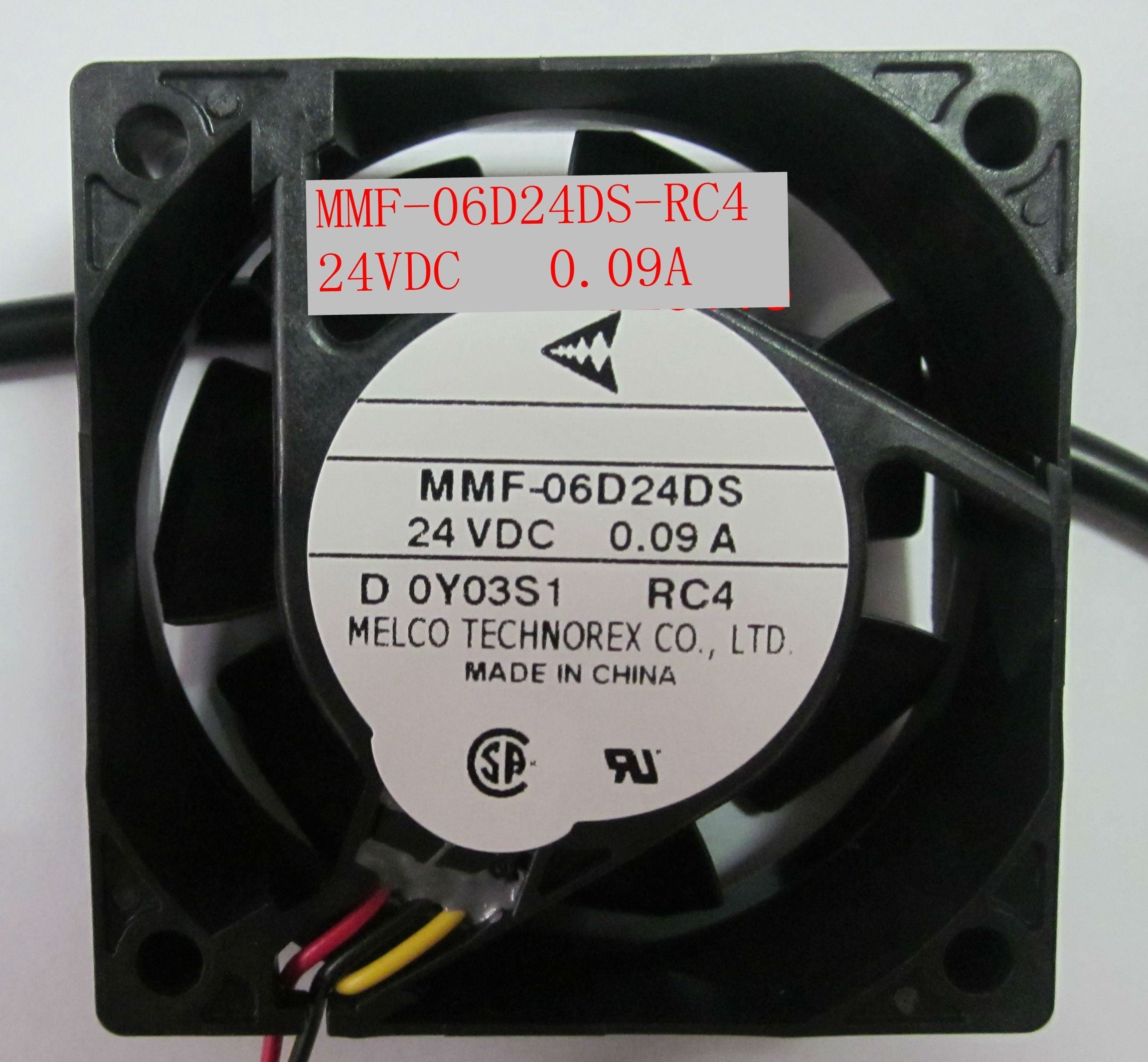 MitsubisHi MMF-06D24DS-RC4 24V 0.09A 3wires Cooling Fan