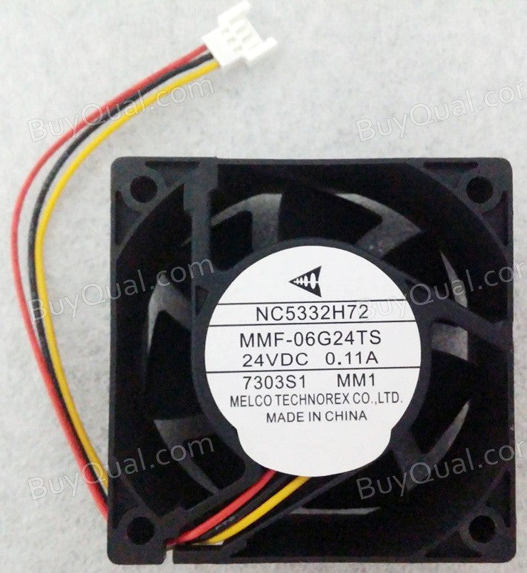 MitsubisHi MMF-06G24TS-MM1 NC5332H72 24V 0.11A 3wires Cooling Fan --NEW
