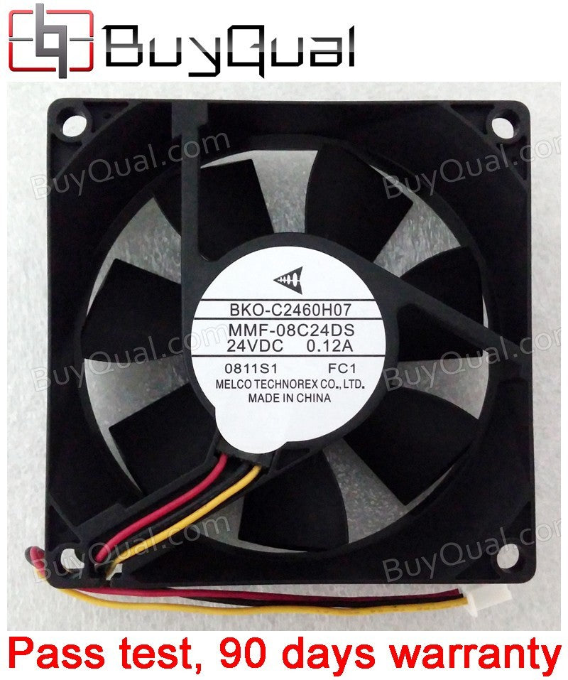 MitsubisHi MMF-08C24DS-FC1 BKO-C2460H07 24V 0.12A 3wires Cooling Fan