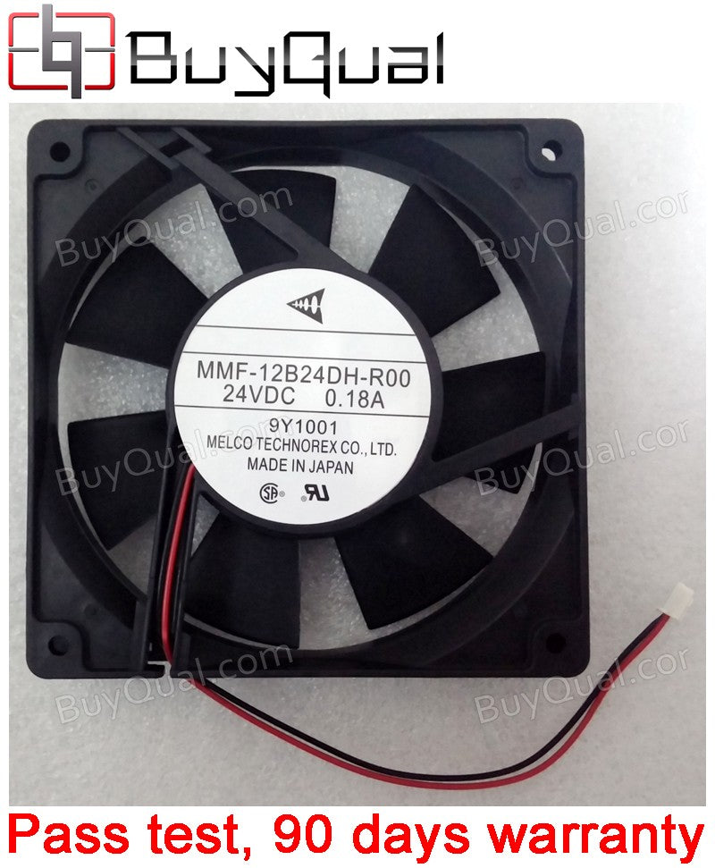 MitsubisHi MMF-12B24DH-RO0 MMF-12B24DH-R00 MMF-12B24DH-ROO 24V 0.18A 2wires Cooling Fan