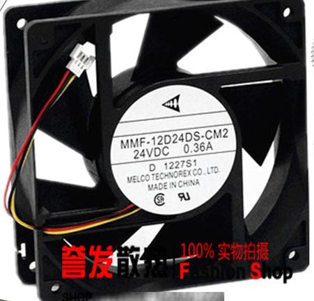 Mitsubishi MMF-12D24DS-CM2 24V 0.36A 3wires cooling fan