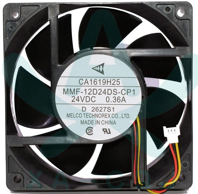 MitsubisHi MMF-12D24DS-CP1 CA1619H25 24V 0.36A 3wires Cooling Fan
