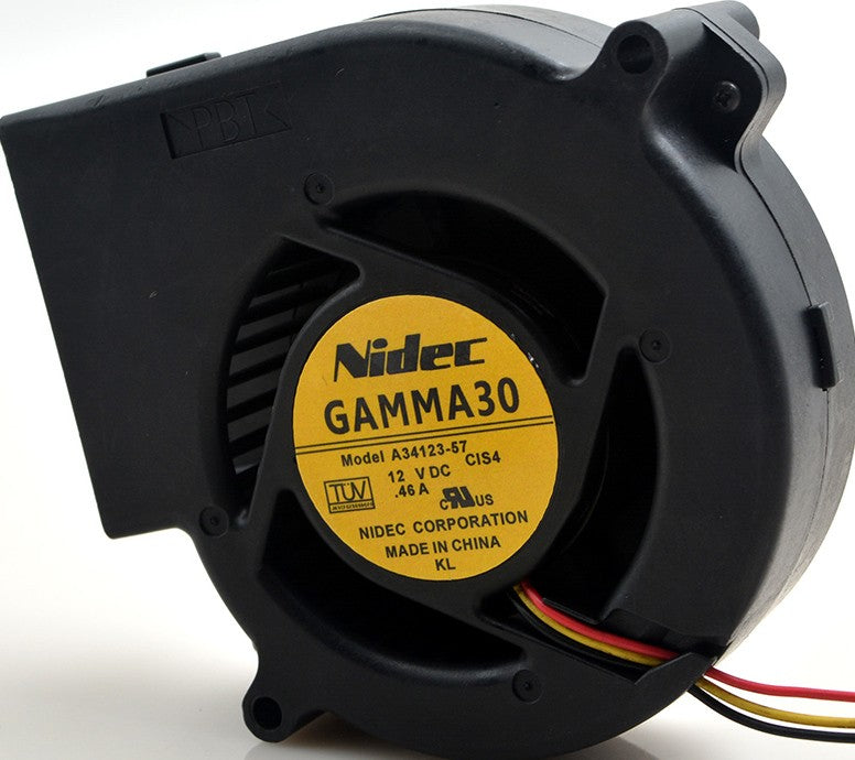 Nidec A34123-57 12V 0.46A 3wires Cooling Fan