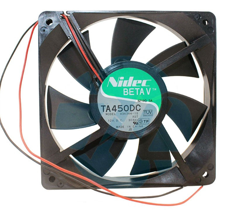 Nidec A34344-16 12V 0.30A 2wires cooling fan
