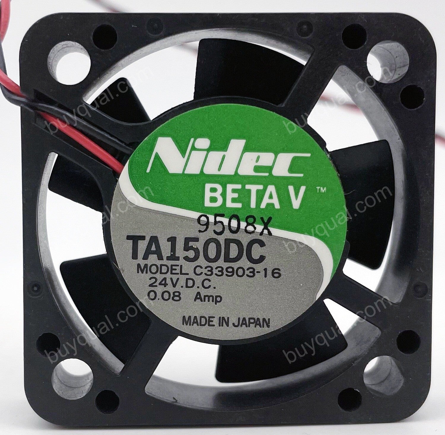Nidec C33903-16 24V 0.08A 2wires Cooling Fan