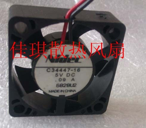 Nidec C34447-16 5V 0.09A 2wires Cooling Fan