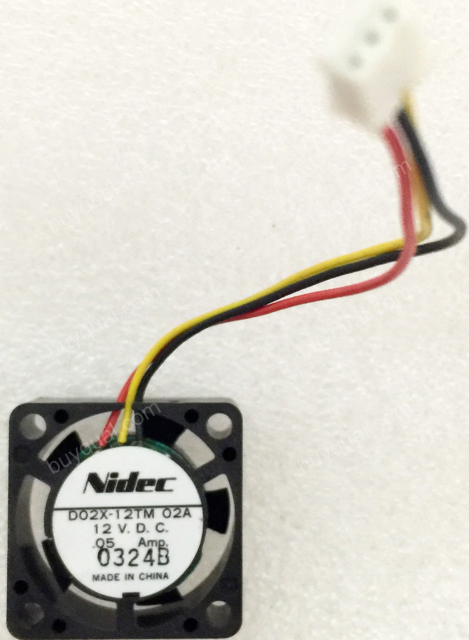 Nidec D02X-12TM 02A 12V 0.05A 3wires Cooling Fan