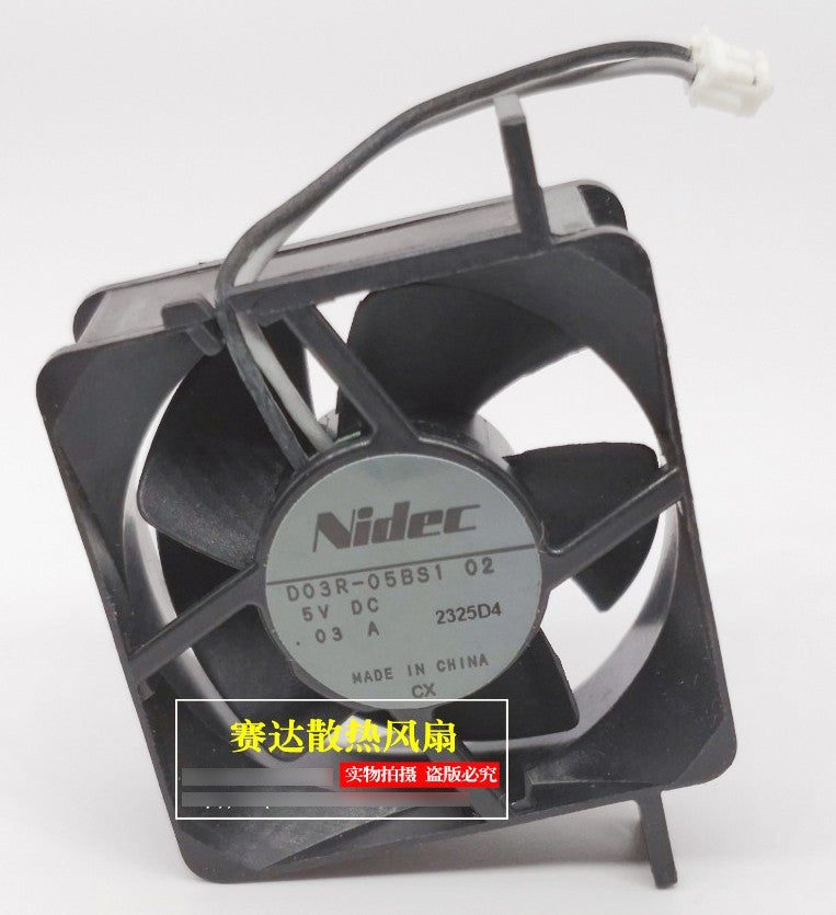 Nidec D03R-05BS1 5V 0.03A 2wires cooling fan