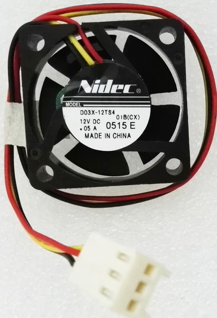 Nidec D03X-12TS4 12V 0.05A 3wires Cooling Fan