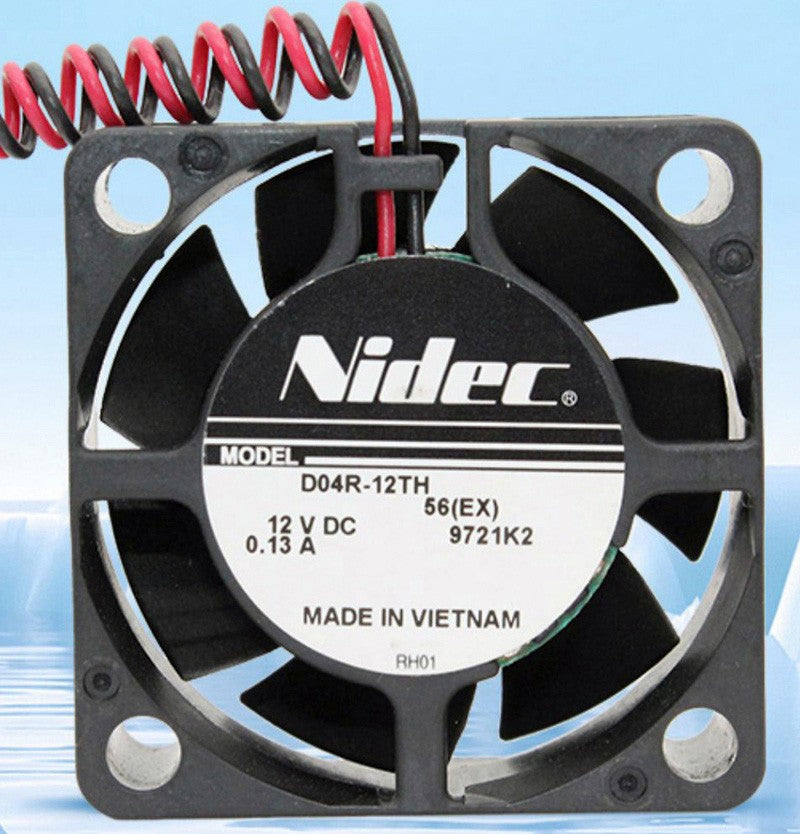 Nidec D04R-12TH DO4R-12TH 12V 0.13A 2wires Cooling Fan