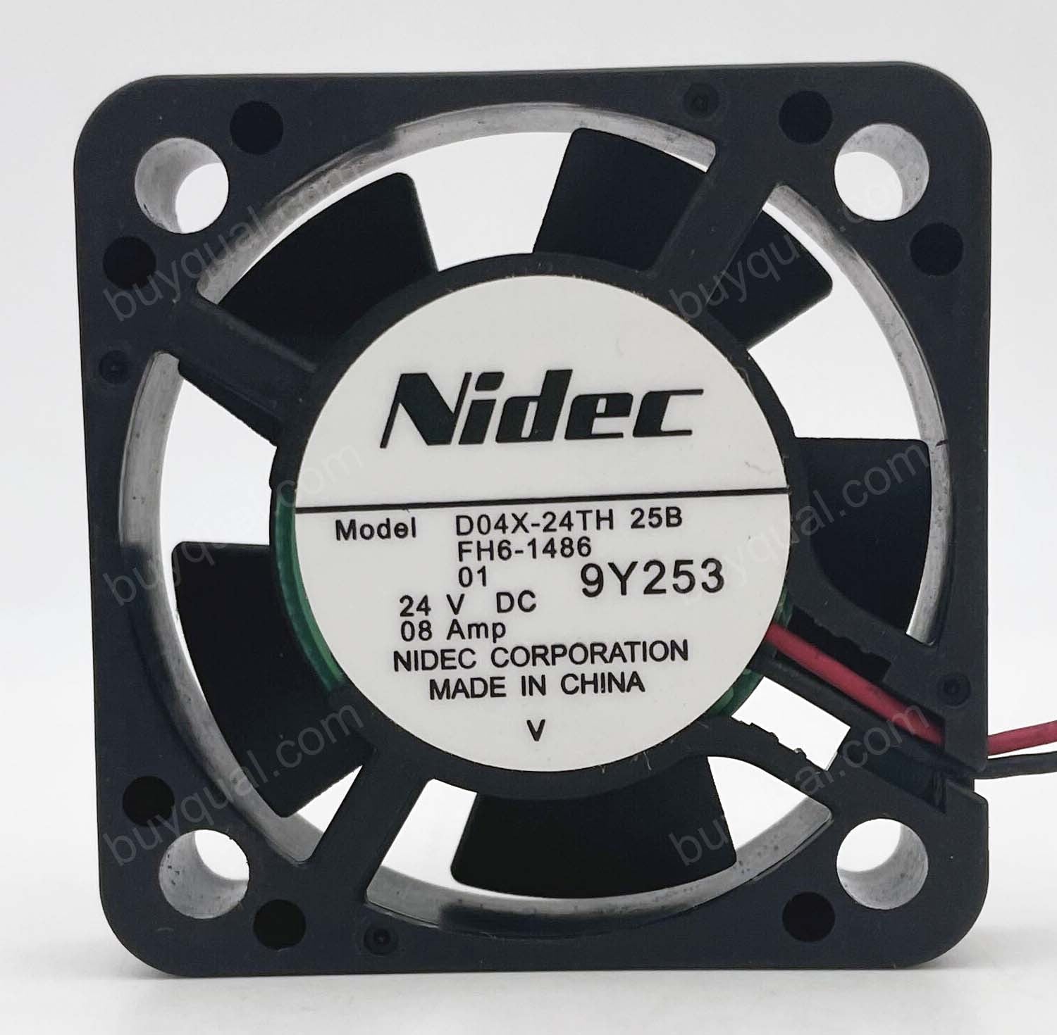 Nidec D04X-24TH 25B 24V 0.08A 2wires 3wires cooling fan