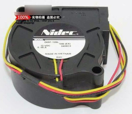 Nidec D05F-12BL 12V 0.06A 3wires Cooling Fan