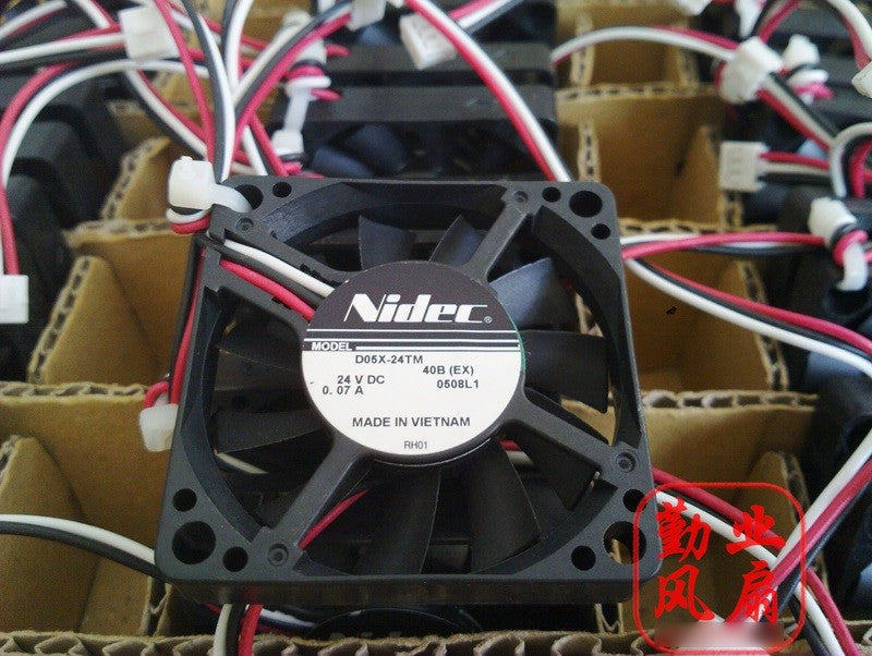 Nidec D05X-24TM 40B 24V 0.07A 3wires 2wires Cooling Fan