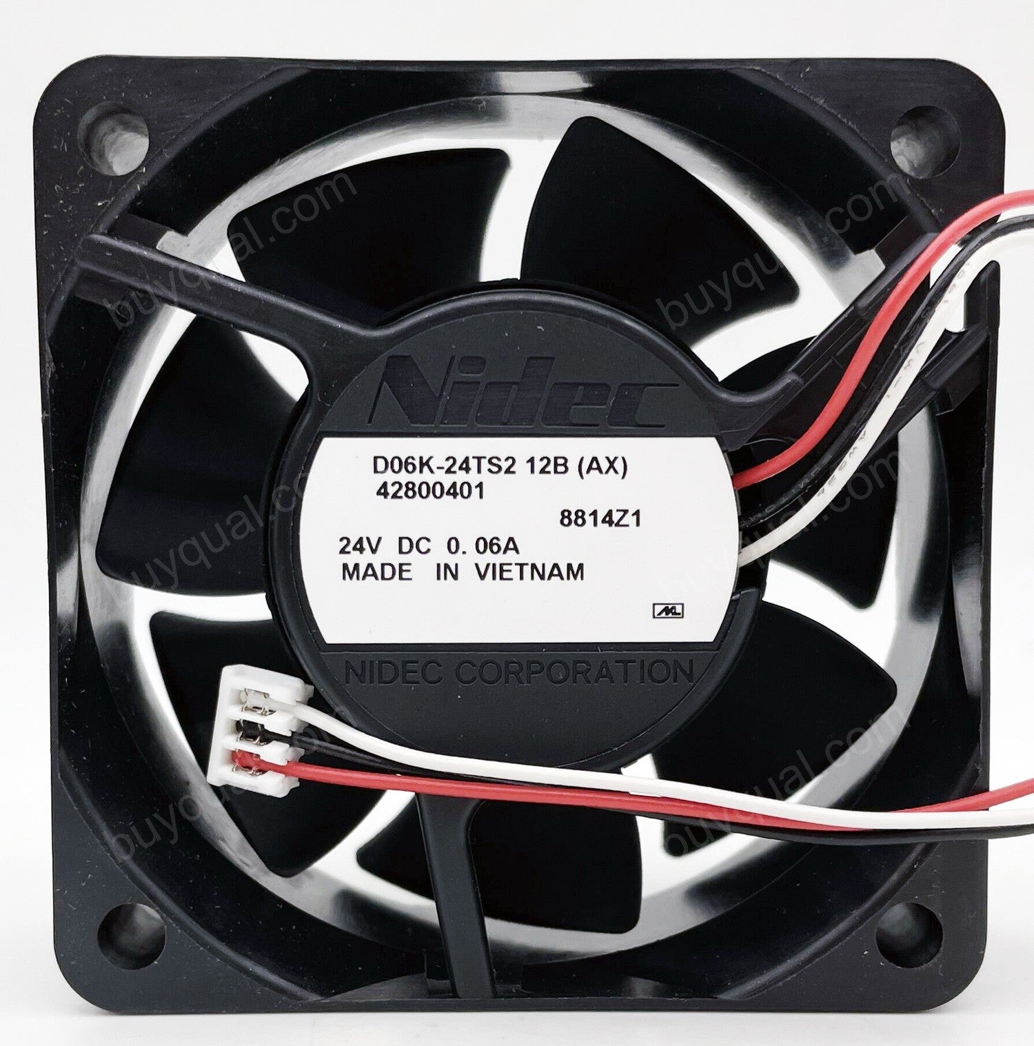 Nidec D06K-24TS2 24V 0.06A 3wires Cooling Fan