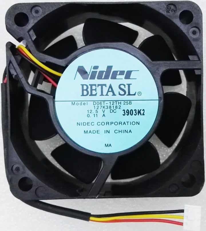 Nidec D06T-12TH 25B 46BH3 12.5V 0.11A 3wires 4wires cooling fan