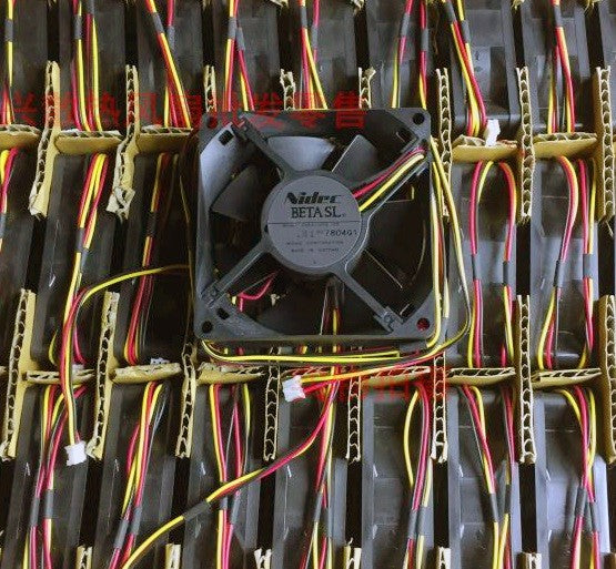 Nidec D08A-12TG 12V 0.12A 3wires cooling fan