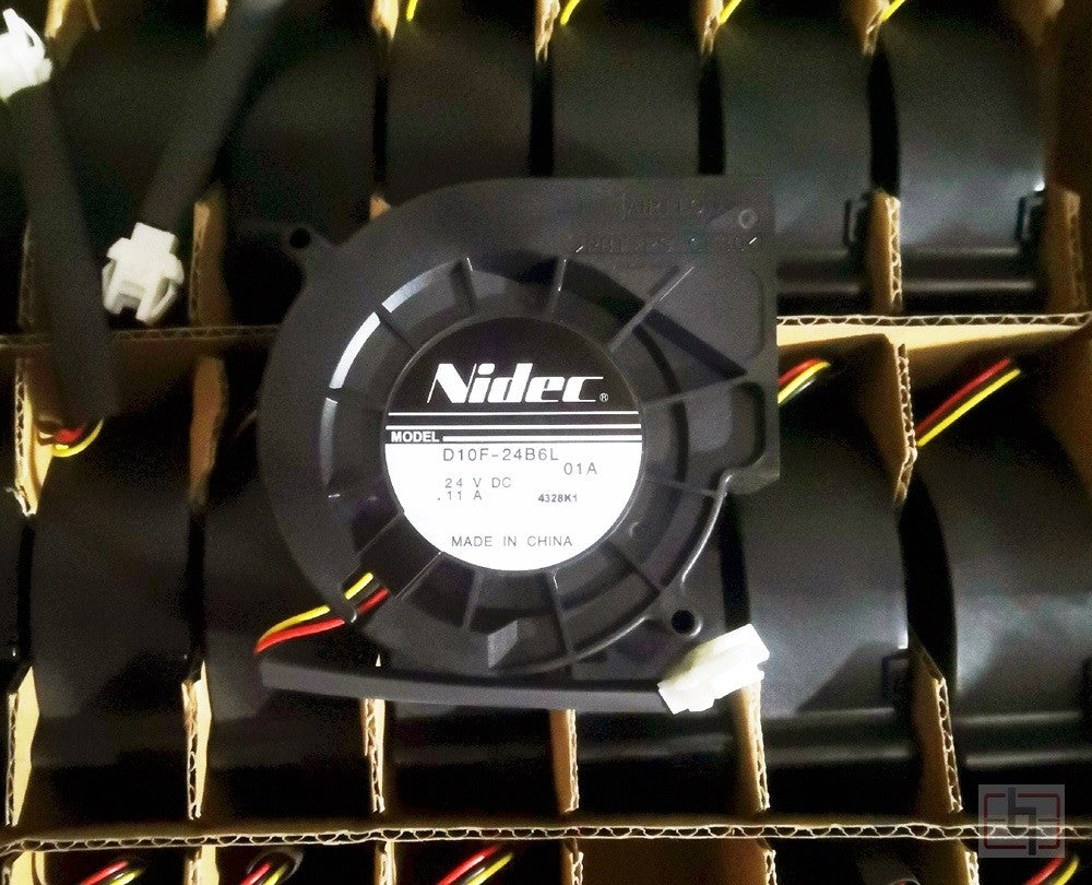 Nidec D10F-24B6L 01A 24V 0.11A 3wires cooling fan