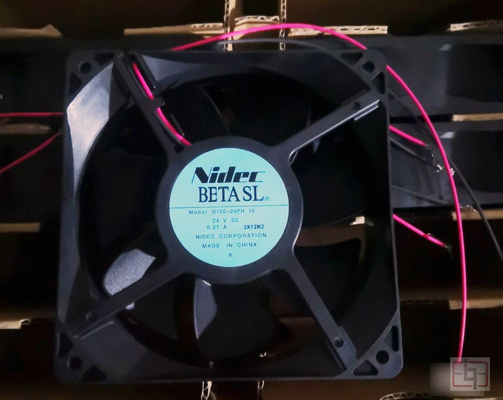 Nidec D12E-24PH 24V 0.27A 2wires Cooling Fan
