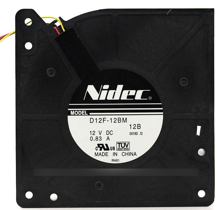 Nidec D12F-12BM 12V 0.83A 3wires cooling fan